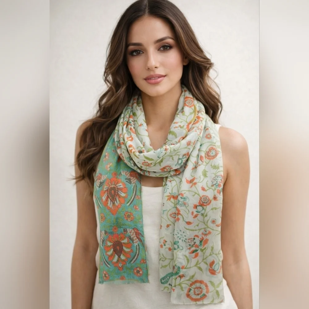 Supplement D'am Paris NWTs Bird of Paradise Wool stole